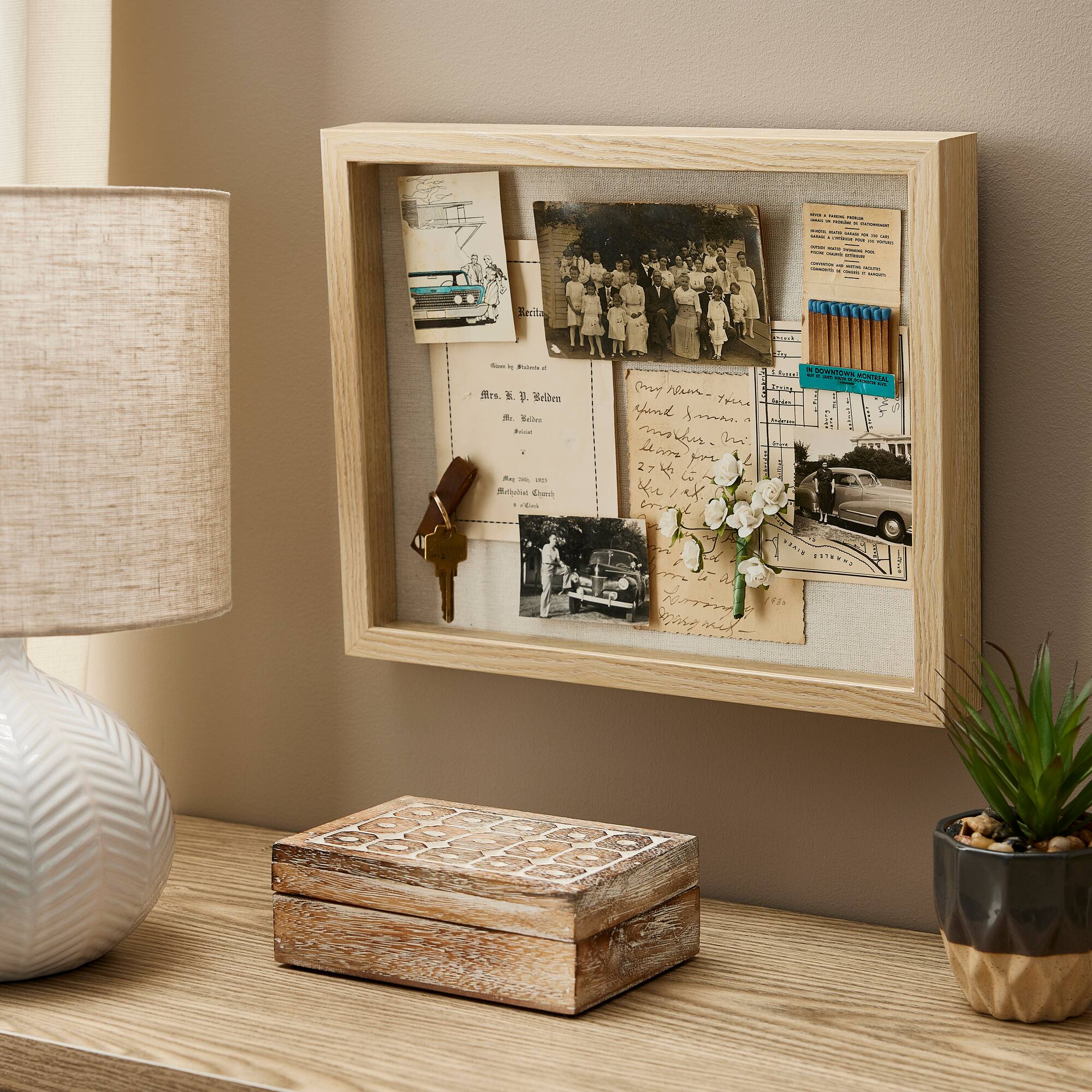 8 Pack: Blonde Belmont 11" x 14" Shadowbox by Studio Décor®